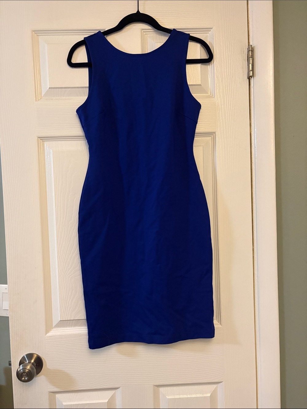 Lulu's Royal Blue Sleeveless Sheath Dress